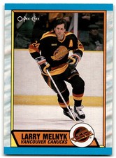 1989-90 O-Pee-Chee Larry Melnyk Vancouver Canucks #288