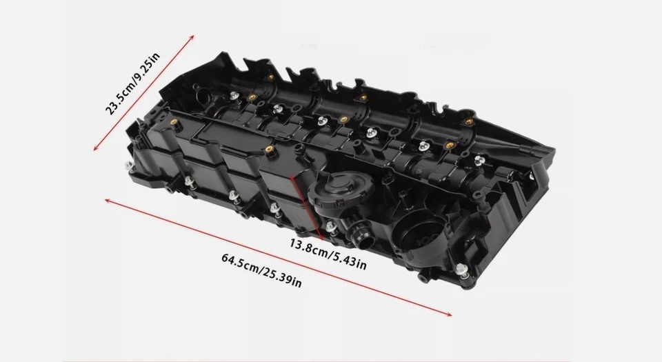 CYLINDER HEAD ROCKER CAMSHAFT COVER FOR BMW X3 X4 X5 X6 F25 F26 F15 F16 E70 NEW - Image 4 of 4