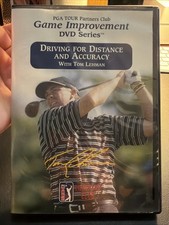 PGA Tour Partners Club Game Improvement Driving For Distance DVD Tom Lehman E6