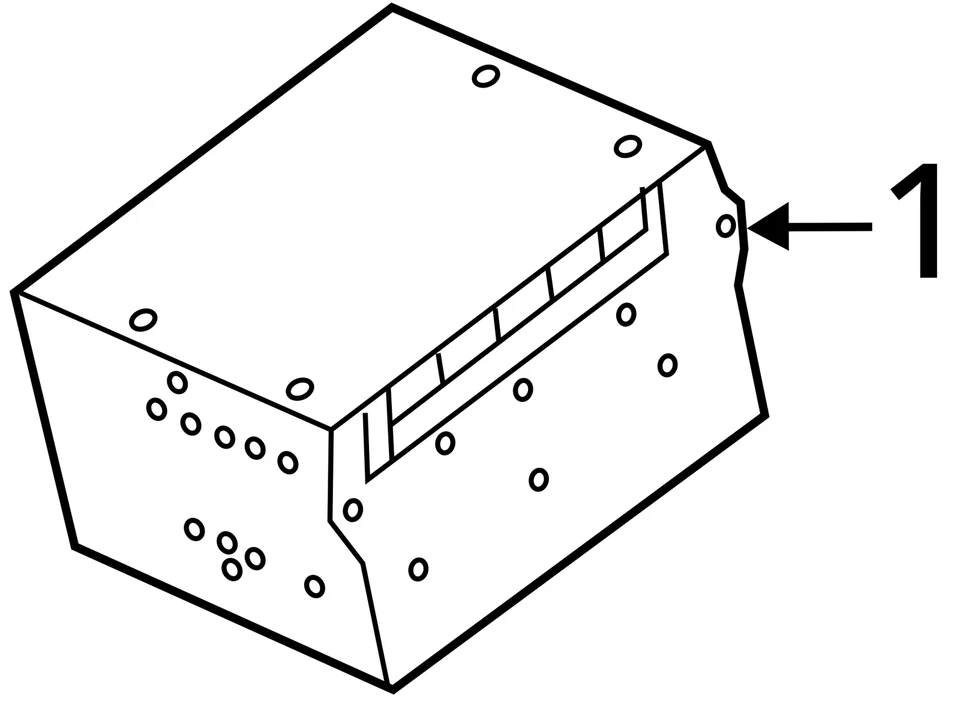 Receptor de rádio QBPD3 2017-2020 Nissan Pathfinder Am Fm CD player - Imagem 4 de 4