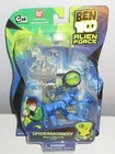 Ben 10 Alien Force SPIDERMONKEY Alien Collection W/ Mini Figure 2008 Bandai Blue