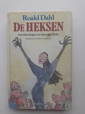 Roald Dahl SIGNED copy of DUTCH De heksen  (The Witches)   1983  RARE