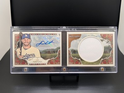 2024 Topps Allen & Ginter Booklet Auto & Relic /10 J.D. Martinez