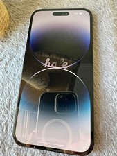 Apple iPhone 14 Pro Max 128GB Black (T-Mobile LOCKED) A2651 Smartphone Very Good