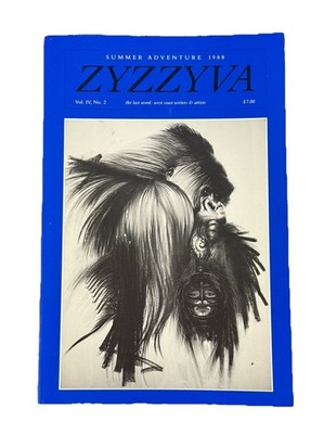 ZYZZYVA Magazine Vol 4 No 2 Summer 1988 San Francisco Literary Journal