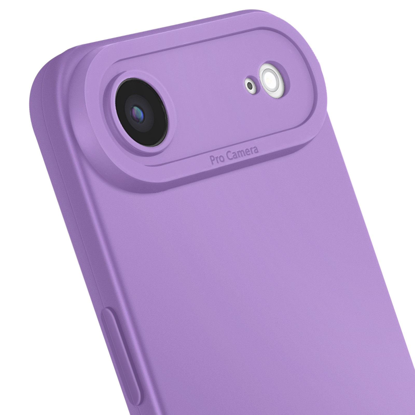 Coque violette pour iPhone Air en silicone souple antichoc - 3