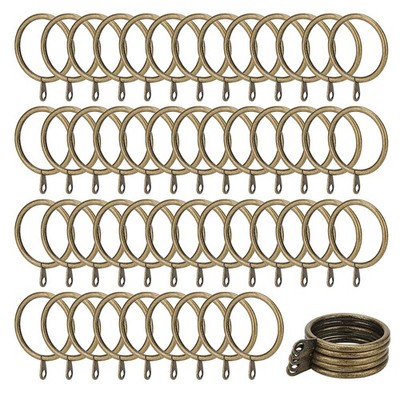 JOIKIT 100 Stück Gardinenringe aus Messing, 38 mm Innendurchmesser 38 mm, 