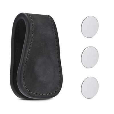 Pagulayan Magnetic Chalk Holder Leather Pool Cue Chalk Holder Kit Magnet