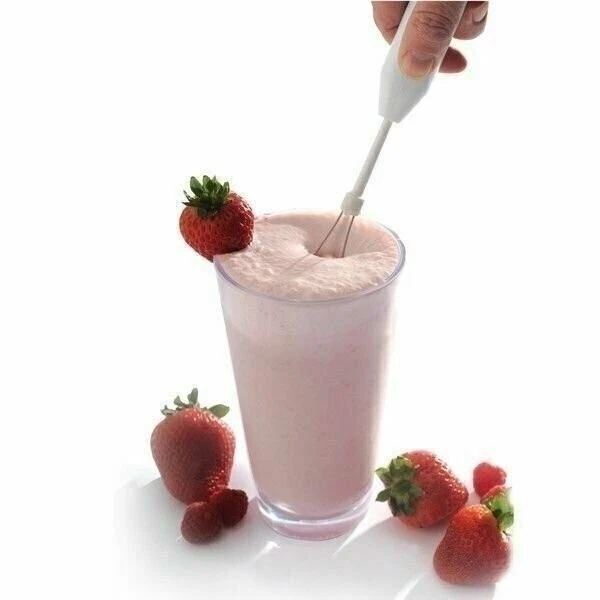 Mini mezclador inalámbrico Norpro de lujo de 5 piezas - mezcla batidor agitar mezcla batir espumador de bebidas Foto 4 de 4