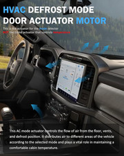 604-241 Attuatore porta miscela radiatore aria HVAC compatibile con Ford F-150 Expedi...