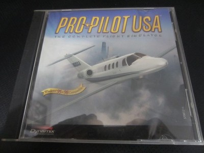 Pro Pilot USA - The Complete Flight Simulator (PC, 1998)