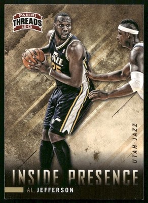 Al Jefferson - 2012-13 Panini Threads Basketball - Inside Presence #8