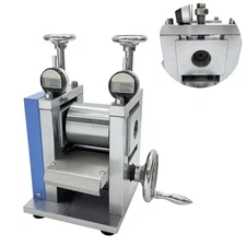 Vertical Manual Lab Roller Press Machine Pole Piece Calender Rolling Machine