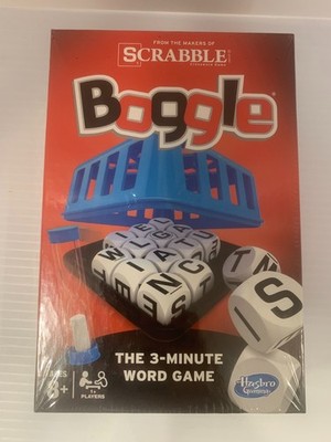 Boggle Game, by Hasbro. The 3-Minute Word Game. Ages 8+ New in box.