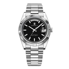 6002G Automatic Business Watch for Men – Japanese NH36 Movement, 39mm Sapphir...