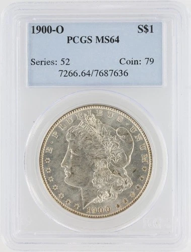1900-O Morgan Silver Dollar NGC MS64 S$1 New Orleans Minted No Reserve