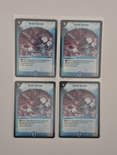 Vintage Duel Masters Cards TCG - Brain Serum - DM-01 - 4 Card Lot - Playset