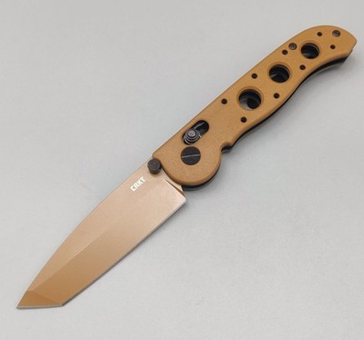 CRKT Messer M16-02XD Desert Tanto D2 Stahl Crossbar Lock Folder Taschenmesser