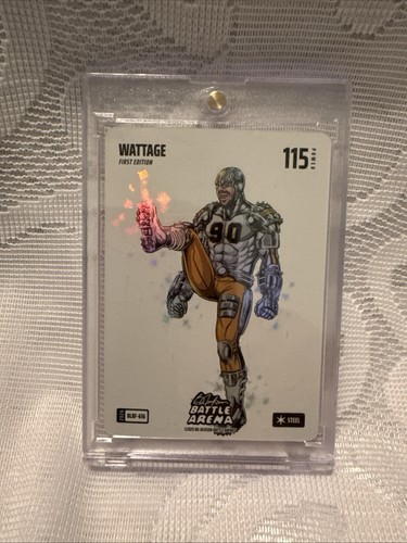 2026 Bo Jackson Battle Arena WATTAGE Steel Battlefoil #BLBF-616
