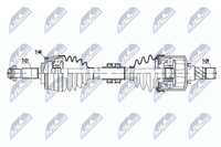 NTY Antriebswelle NPW-NS-140