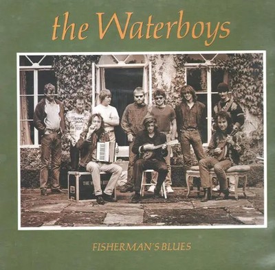 The Waterboys Fishermans Blues ITALIAN PRESSING NEAR MINT Ensign Vinyl LP