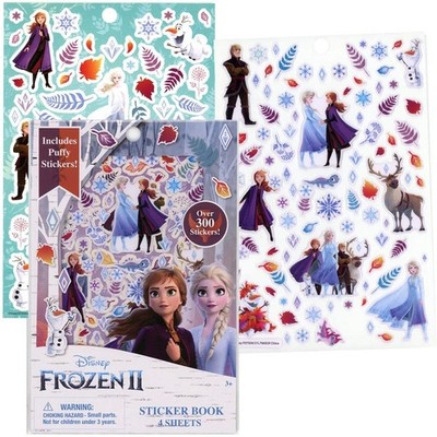 Innovative Designs, LLC Frozen Disney Sticker Book Set, 4 No Size, Multicolor 