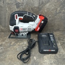 PORTER-CABLE PCC650 20V MAX Cordless Variable Speed Jigsaw 4 Ah Battery Charger