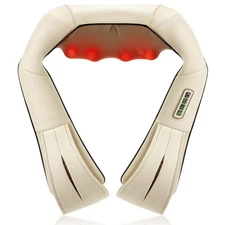 Nekteck Neck Massager for Pain Relief Deep Tissue, Shiatsu Back Massager with...