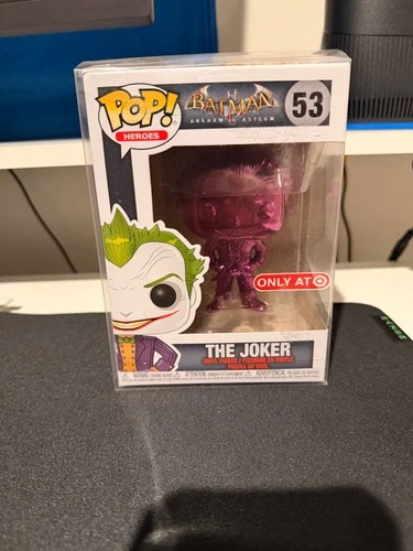 Funko Pop! Vinyl: Batman: Arkham Asylum - The Joker (Purple) (Chrome) -...