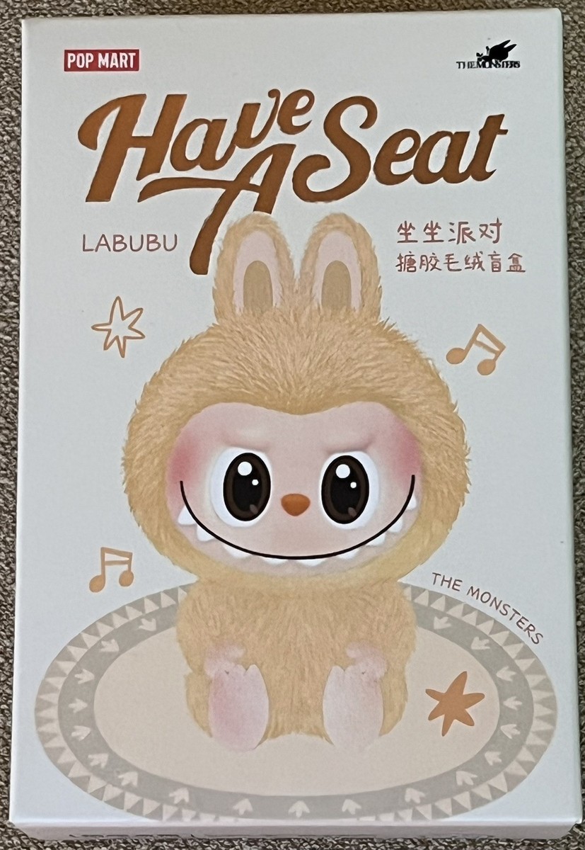 Authentic POP MART Labubu Have a Seat Vinyl Plush SEALED BOX