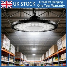 500W LED High Bay Light UFO Factory Workshop Warehouse Industrial Lamp Fixture