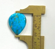 Kingman Turquoise Pear Cabochon Gemstone Natural Kingman Turquoise 15 CT G0=16