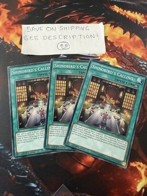 3x Shinobird s Calling Random Set/Rarität/Edition YuGiOh! Karten Kombiporto!