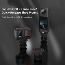 Quick-Release Mount Camera Adapter for Insta360 X5/Ace Pro 2 Accessories