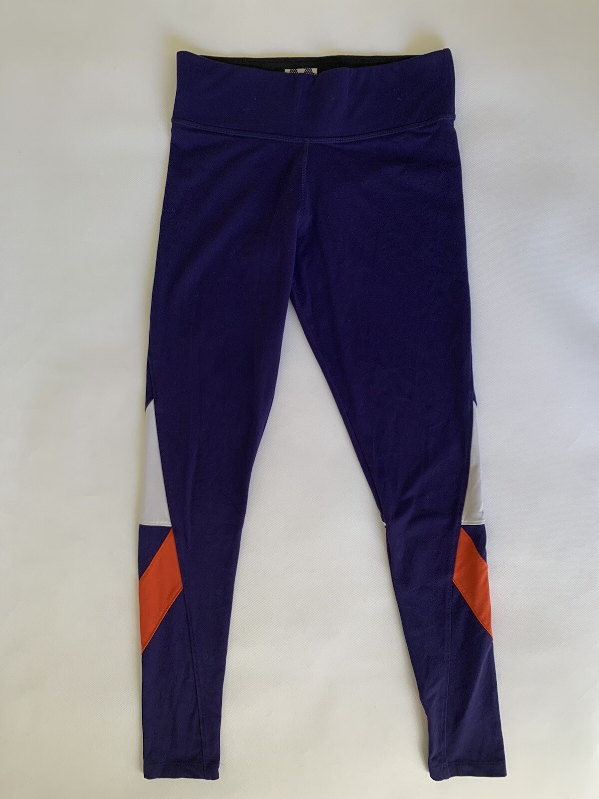 Victoria's Secret Pink Ultimate Legging Small - Indigo Blue & Orange for Gym Yoga Workouts  