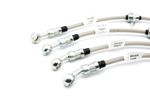 fits Subaru WRX GC8 1992-2001 brake upgrade - SAFEBRAKE Performance Hoses - Picture 2 of 12