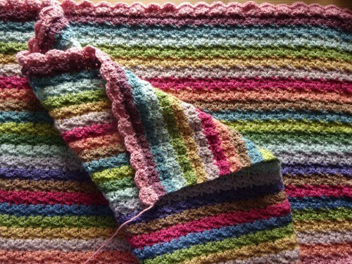 Hydrangea Stripe Blanket Attic24 Hydrangea Attic 24 Hydrangea