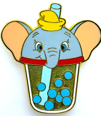 2021 - DISNEY Trading Pin - DUMBO Boba Bubble Milk Tea