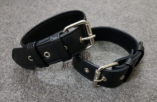 MENS LEATHER ADJUSTABLE STRAP CHEST HALF HARNESS & BICEP SET GAY CLUB-WEAR GIFT - Picture 6 of 14
