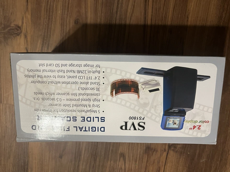 SVP Film Slide Scanner FS1800 Excellent with Box Cords and Trays - Image 2 of 4