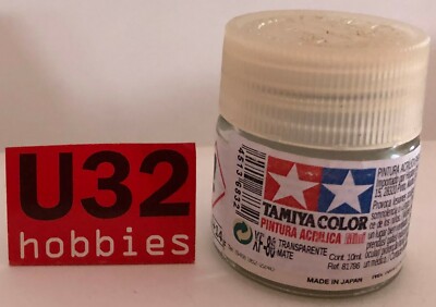 TAMIYA 81786 XF-86 Acrylic Paint Matte Varnish For Modeling 10Ml