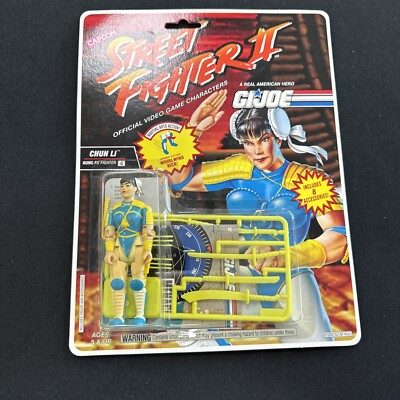 G.I. Joe Street Fighter II Chun Li Kung Fu Fighter Figure Capcom