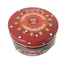 L'Occitane Compote Exfoliante Green Chestnut Body Scrub 200ml Sealed