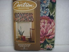Tapestry Balloon Valance Kohls Curtain Collection 2 available for 40" Window NWT