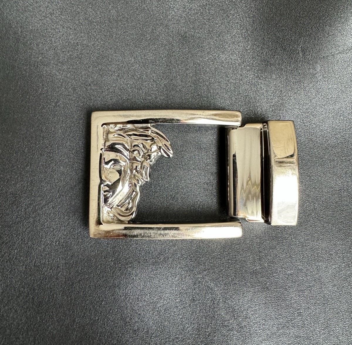 Versace Medusa Belt Buckle Silver Metal | eBay