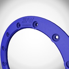Anillo Beadlock de repuesto para llanta de 3 ruedas Hiper Wheels CF1 Tech 10" azul