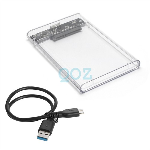 External HDD SSD Case Disk TRANSPARENTUSB 3.0 To SATA 2.5" Hard Drive Enclosure - Picture 2 of 15