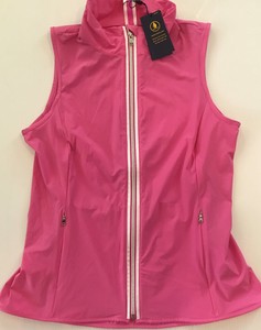 pink polo vest