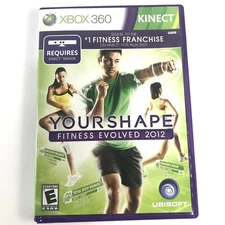 Your Shape: Fitness Evolved - Microsoft Xbox 360 Case, Booklet And Working Game