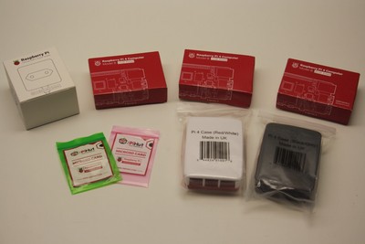 Raspberry Pi 4 Modell B | 1GB bis 8GB RAM | Gehäuse | Netzteil | 16/32GB NEU&OVP